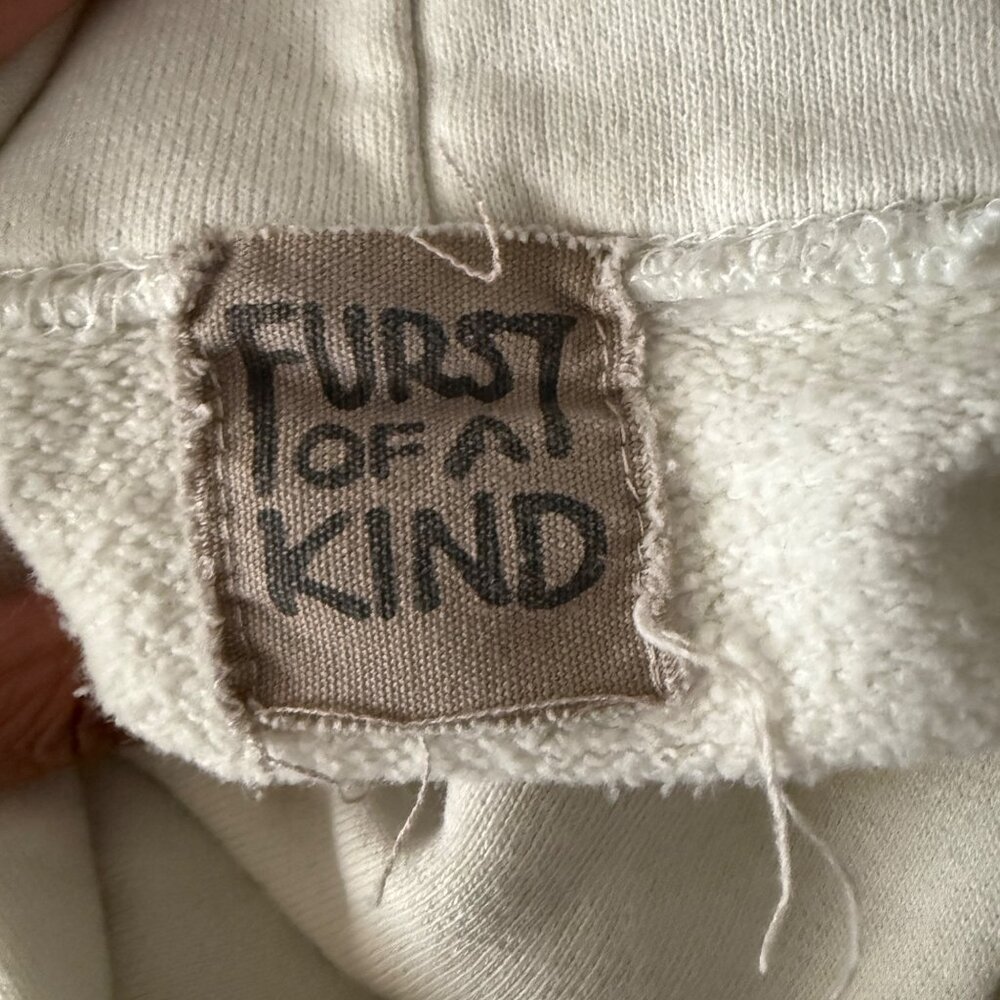 Furst Of A Kind Notre Dame Cropped Hoodie Sweatshirt - Picture 5 of 5